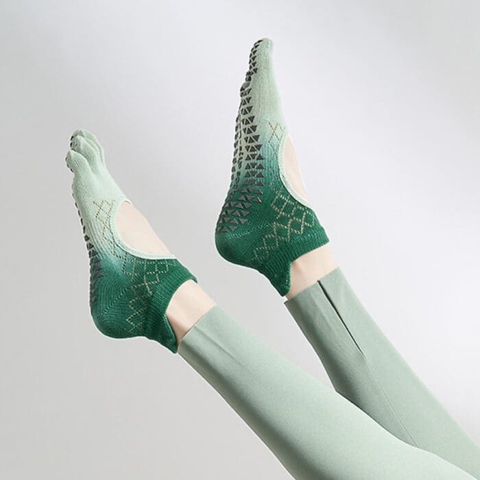 Women's Summer Five-Toe Non-Slip Yoga Socks