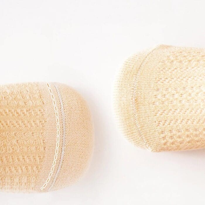 Anti-slip Baby Socks: 3 Pairs Rubber Grips