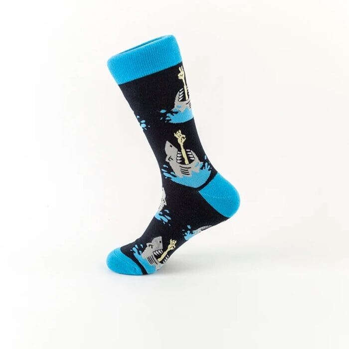 Casual Shark Pattern Socks