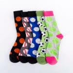 Colorful Ball Pattern Socks