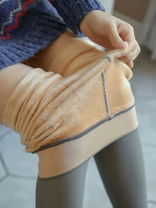 Fleece Warm Pantyhose Fake Translucent BroSock™