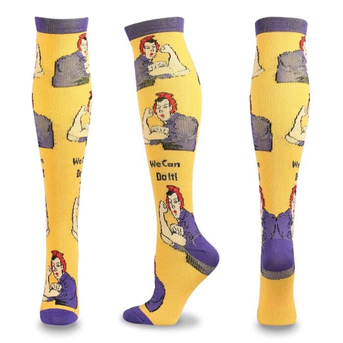 Playful Relief: Cartoon Compression Socks for Wellness