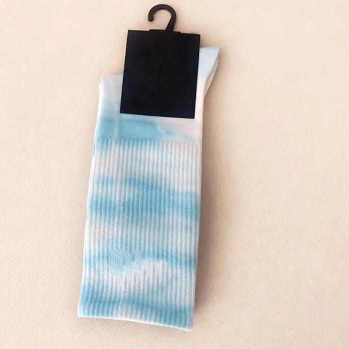 Tie-Dye Middle Tube Socks Harajuku Style