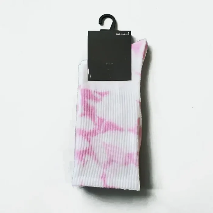 Tie-Dye Middle Tube Socks Harajuku Style