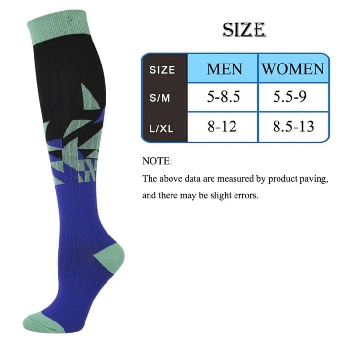 Unisex Sports Knee High Compression Socks