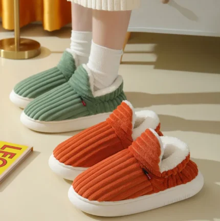 Casual Plush Family Indoor Footwear
