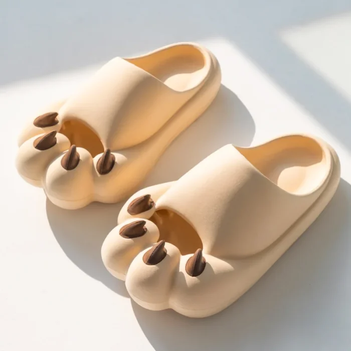 Cat Claw and Bear Paw Casual Anti-Slip EVA Slippers