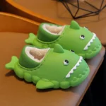 Children's Cartoon Shark Slippers | Autumn Winter Waterproof