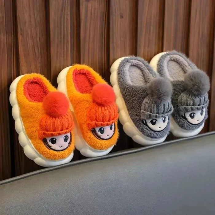 Cute Cartoon Home Indoor Baby Slippers