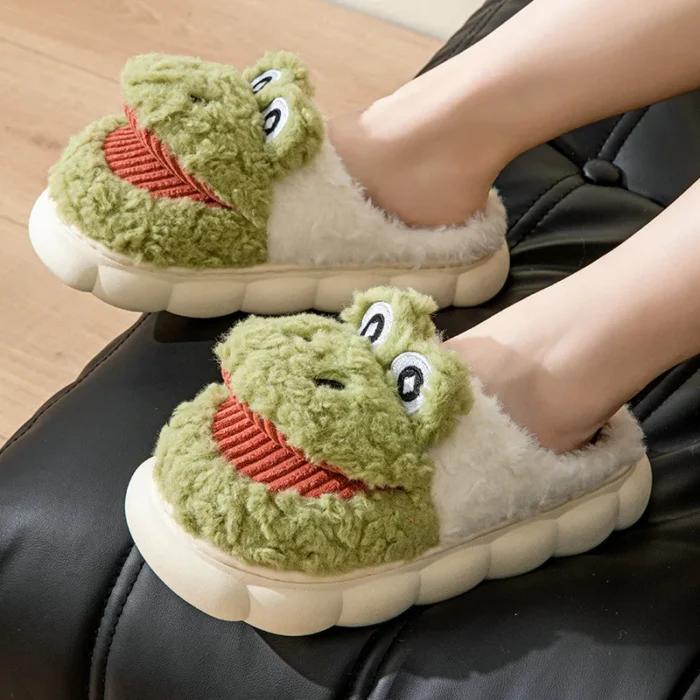 Designer Frog Slippers | Lovely Cartoon Women Floor Flurry Slides