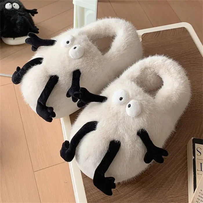 Funny Design Indoor Slippers for Couples | Lovely Home Shoes