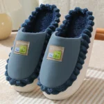 Men's Floor Slippers | Plush Home Cozy Winter Shoes