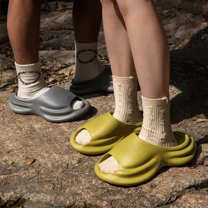 Men's Sports Designer Sandals | Summer Home Slippers with Thick EVA Bottom