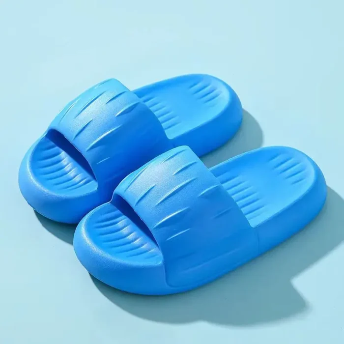 Slides Bathroom Slippers Unisex Platform House Flip Flops