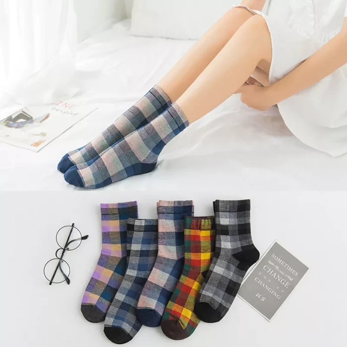 Striped Casual Korean Dress Socks