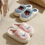 Unisex Winter New Women's Plush Cotton Slippers