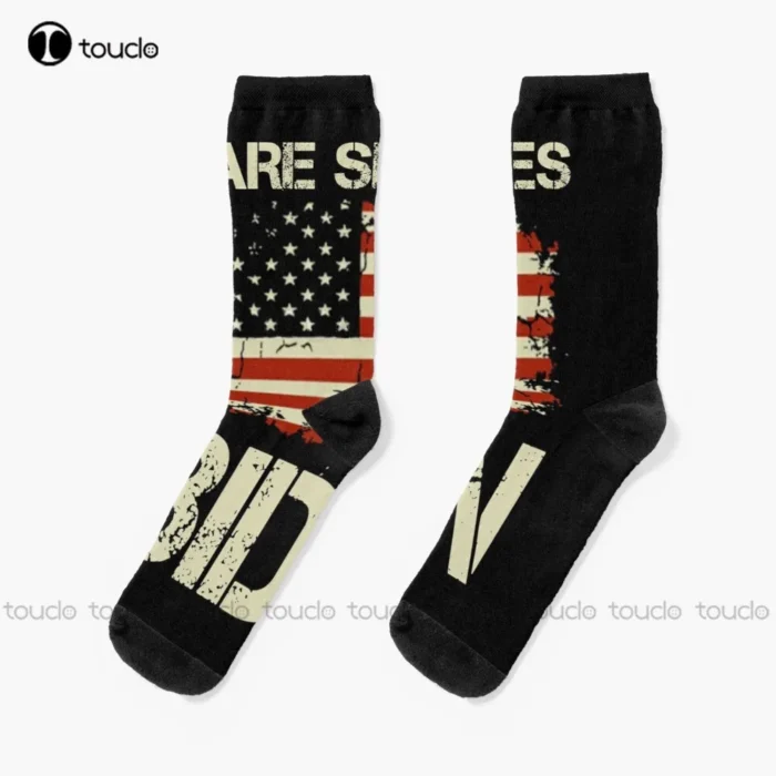 2021 Trending American Flag Funny Socks - Stylish and Humorous Footwear for All