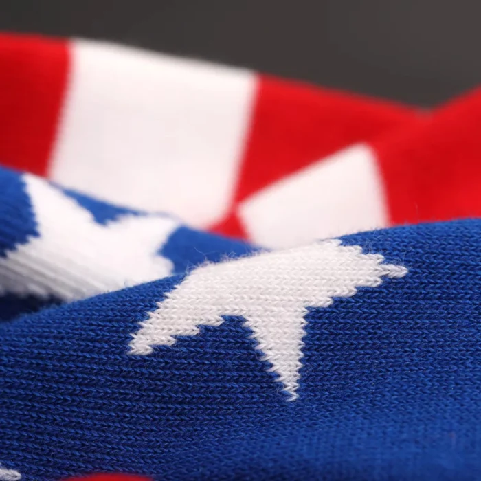 American Flag Stars & Stripes Sports Socks - Breathable Comfort for Boys