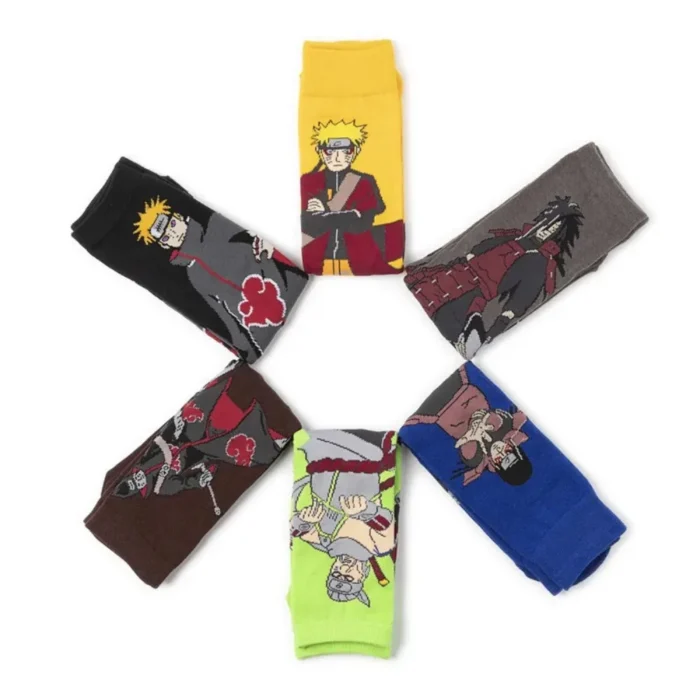 Anime Ninja Uzumaki Cotton Socks Stocking for Youth