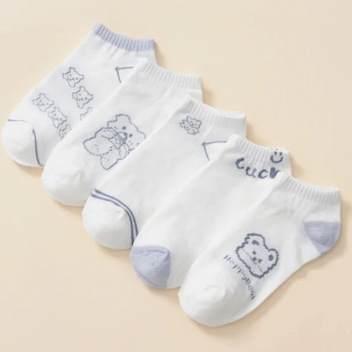 Avocado Delight: Kawaii Ankle Socks Set