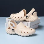 Breezy Bliss: Openwork Slippers - Casual Beach Sandals for Women & Couples