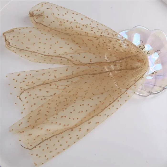 Chic Dot Lace Princess Tulle Socks - Ultra-Thin Transparent Elegance