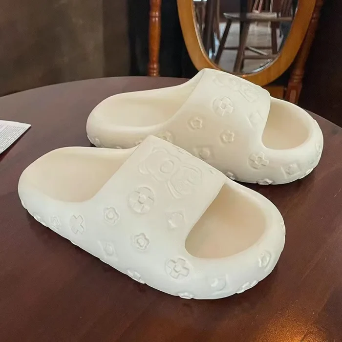 Cloud-Like Comfort: Soft Sole Thick Platform Slippers for Summer