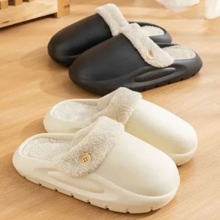 Cozy Chic: Thick Bottom Winter Warm Slippers