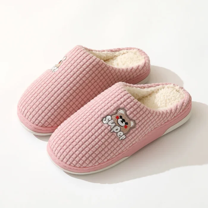 Cozy Comfort: Pallene Plush Slippers for Couples - Autumn & Winter Warmth