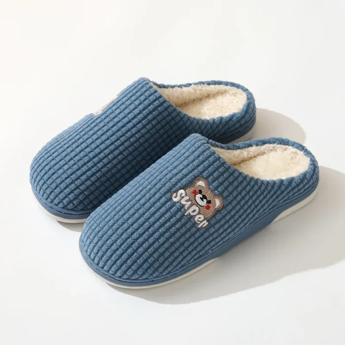 Cozy Comfort: Pallene Plush Slippers for Couples - Autumn & Winter Warmth