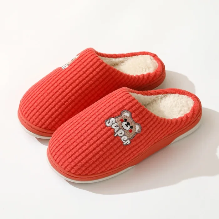 Cozy Comfort: Pallene Plush Slippers for Couples - Autumn & Winter Warmth