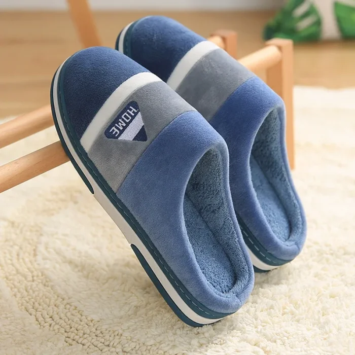 Cozy Haven: Unisex Plush Winter Slippers for Warmth and Comfort