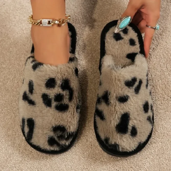 Cozy Plush Home Slippers: Soft Sole Comfort for Men and Women