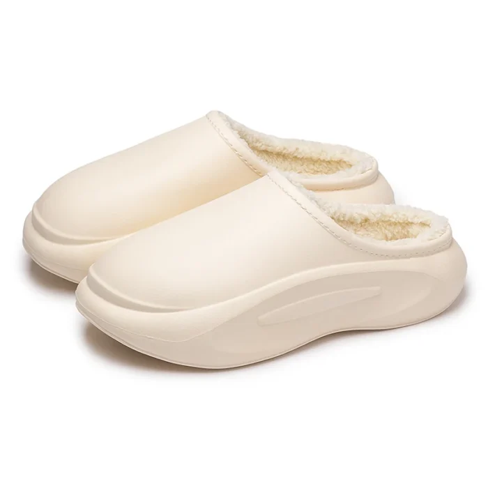 Cozy Steps: Unisex Winter Warm Cotton Slippers - Indoor/Outdoor Mules Clog