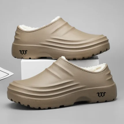 Culinary Comfort: EVA Chef Slippers for Winter Warmth - Non-Slip & Waterproof