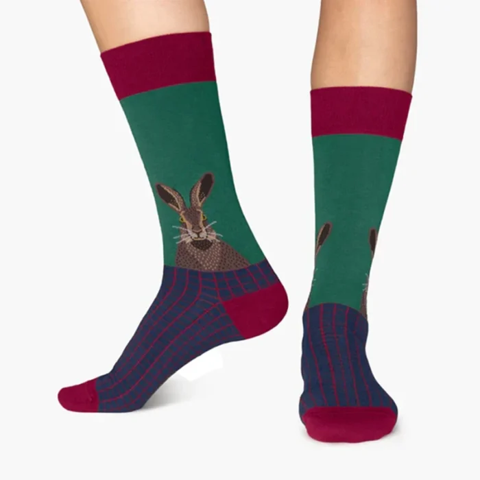 Elegant Fashion Rabbit Unisex Crew Socks