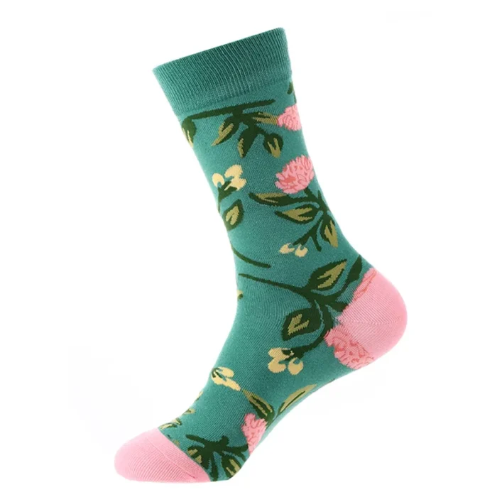 Fresh Japanese Korean Cartoon Flower Socks - Harajuku Kawaii Style