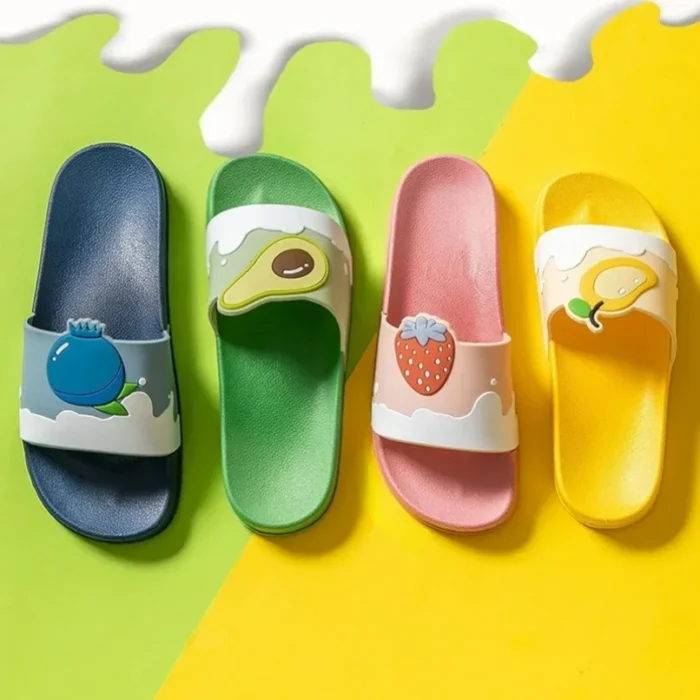 Fruit Fiesta: Women's PVC Cartoon Fruit Sandals for Summer Fun