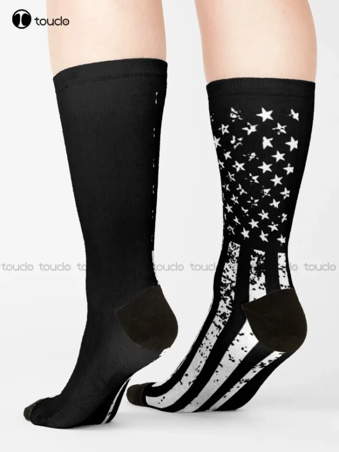 Harajuku-Inspired American Flag Trending Socks - Stylish Gift for All