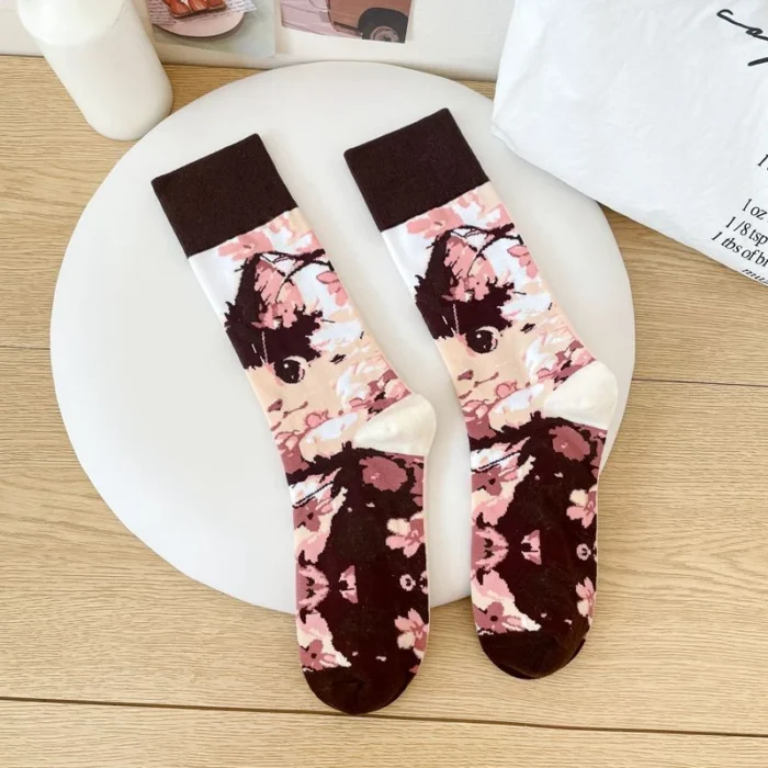 Harajuku Novelty Animal Socks - Cute & Colorful Autumn Fashion