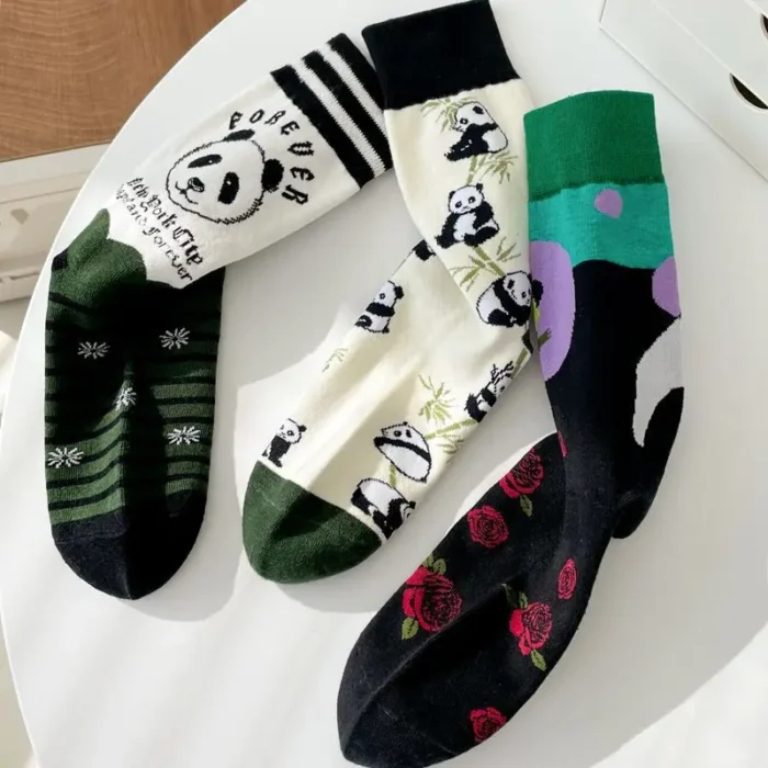 Harajuku Novelty Animal Socks - Cute & Colorful Autumn Fashion