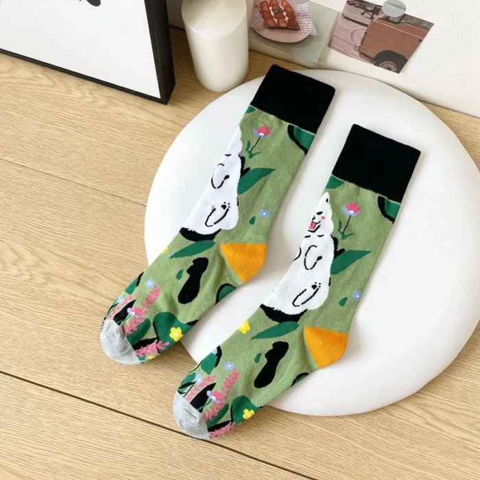 Harajuku Novelty Animal Socks - Cute & Colorful Autumn Fashion