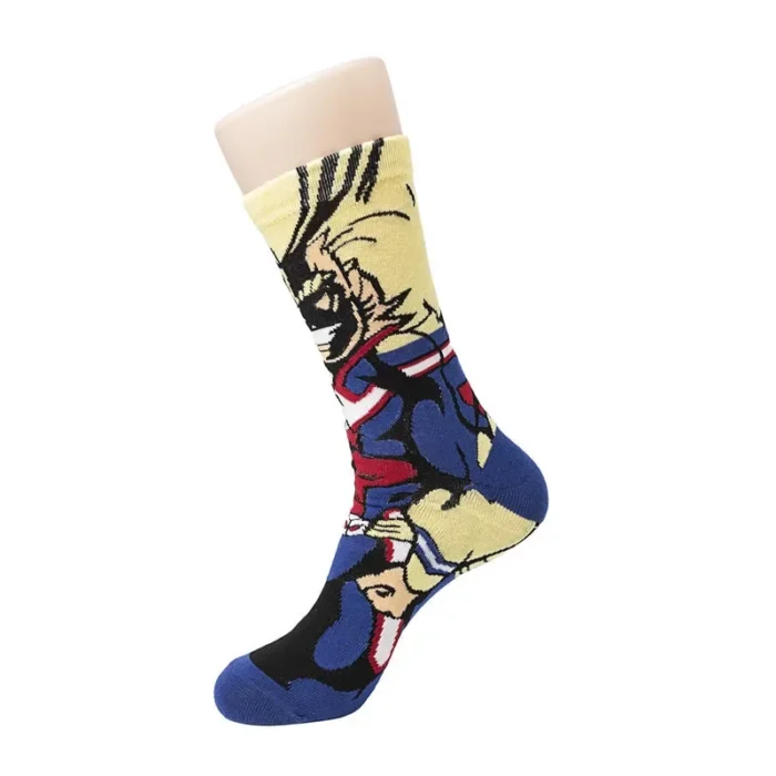 Heroic Steps: Anime-Inspired Cosplay Socks for All