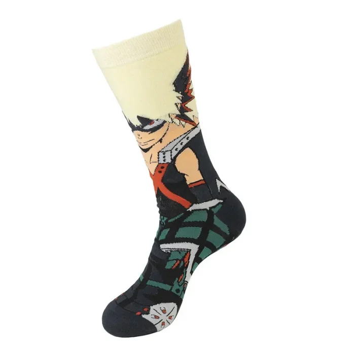 Heroic Steps: Anime-Inspired Cosplay Socks for All