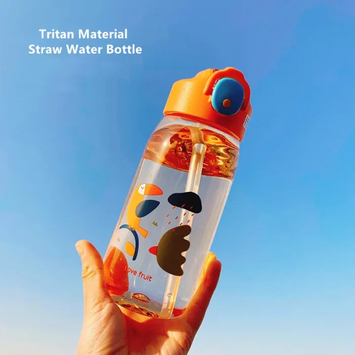 High-Quality Tritan Kids Water Bottle 400ml/550ml - Leak-Proof, BPA Free