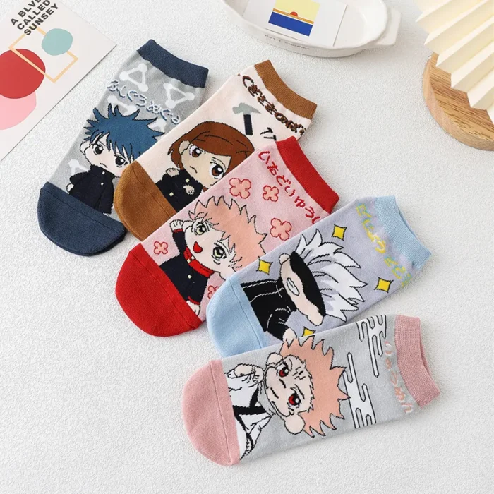 Jujutsu Kaisen Adventure: Anime-Inspired Cosplay Socks