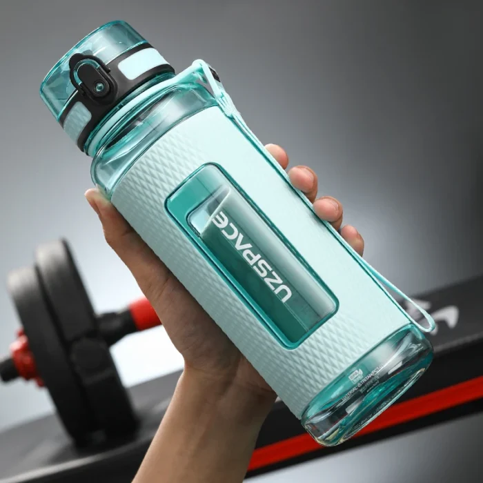 Large Capacity Sport Water Bottle - BPA Free, Leak-Proof Tritan Fitness Kettle
