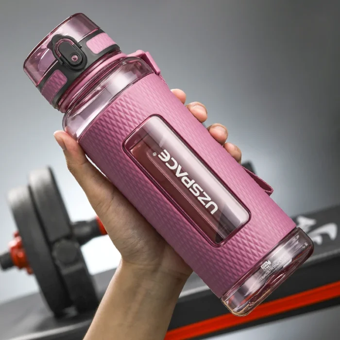 Large Capacity Sport Water Bottle - BPA Free, Leak-Proof Tritan Fitness Kettle