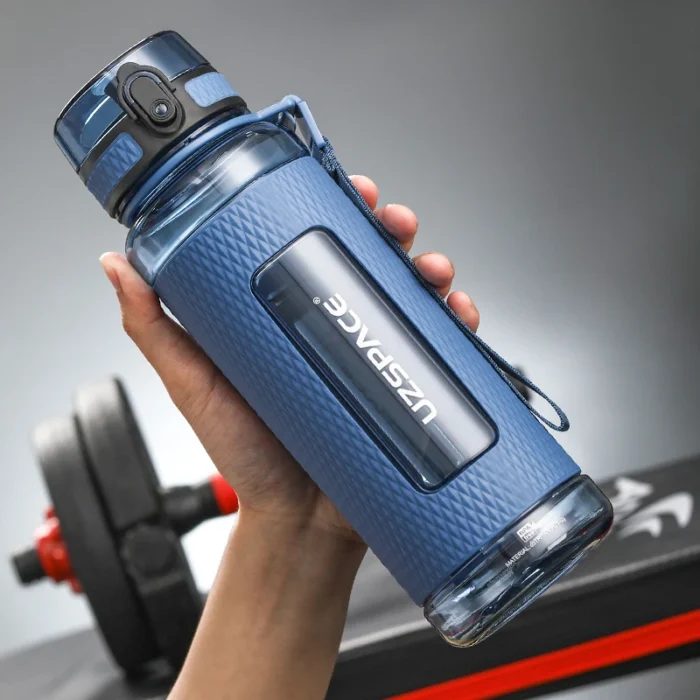 Large Capacity Sport Water Bottle - BPA Free, Leak-Proof Tritan Fitness Kettle