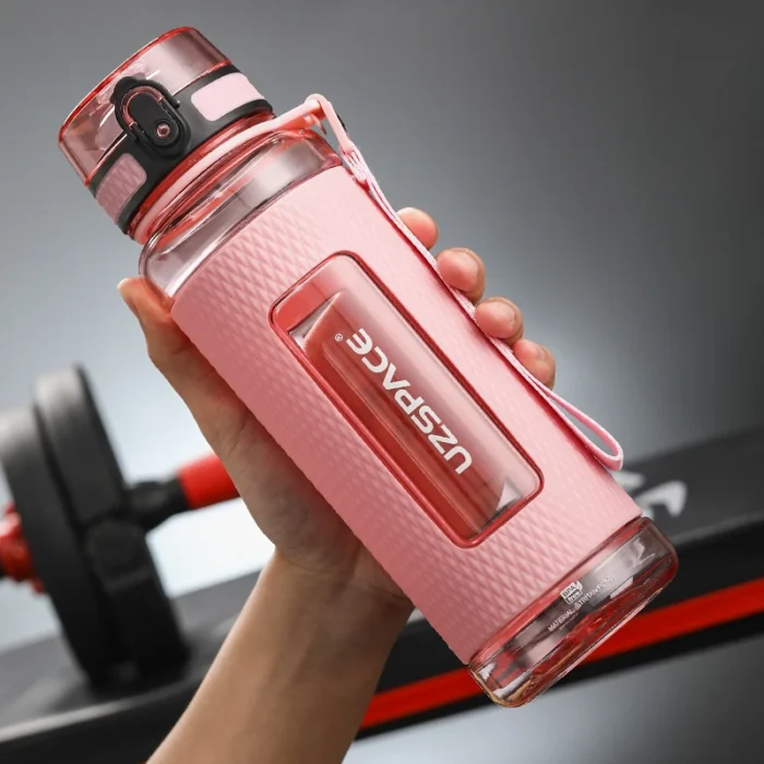 Large Capacity Sport Water Bottle - BPA Free, Leak-Proof Tritan Fitness Kettle